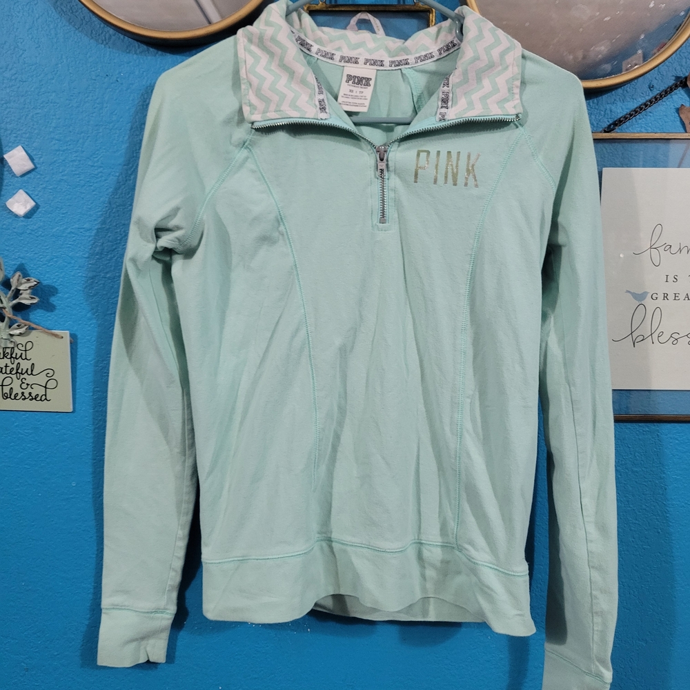 Victoria's Secret Mint Green Cowl Neck Sweater